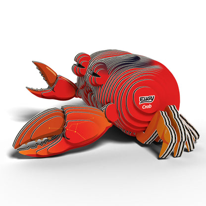 Crab - Eco-Friendly 3D Paper Puzzle - Eugy 144