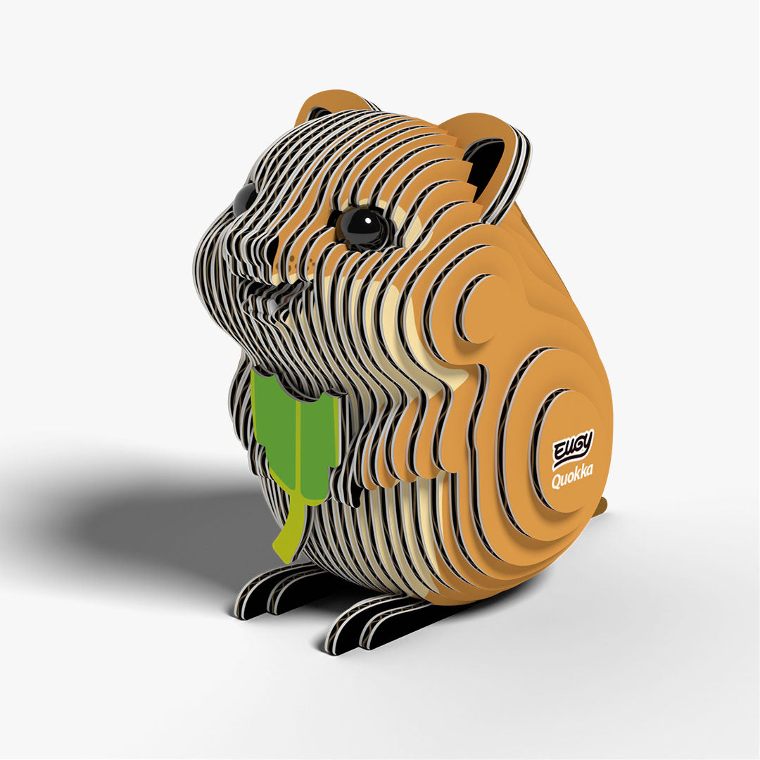 Quokka - Eco-Friendly 3D Paper Puzzle - Eugy 146