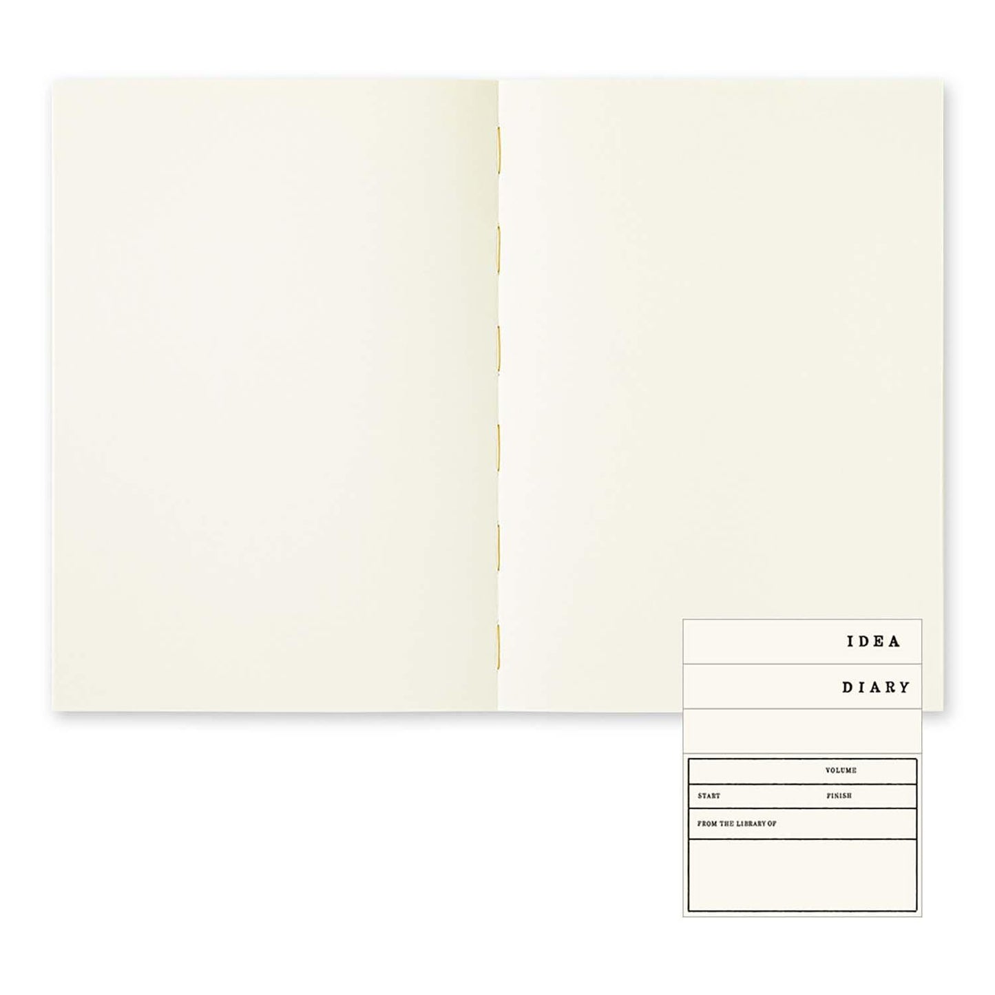 Cuaderno MD grueso (A5) en blanco