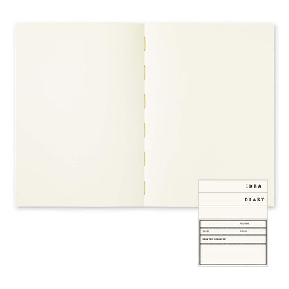 Cuaderno MD grueso (A5) en blanco