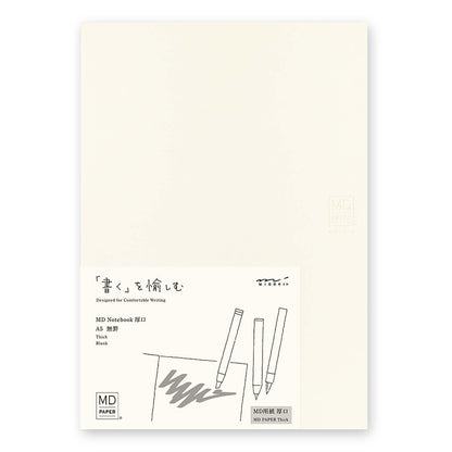 Cuaderno MD grueso (A5) en blanco