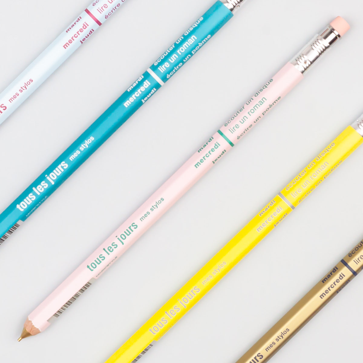 Tous les Jours Wooden Mechanical Pencil -  Mark's Japan