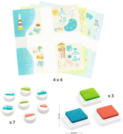 Tráfico - Sellos para niños