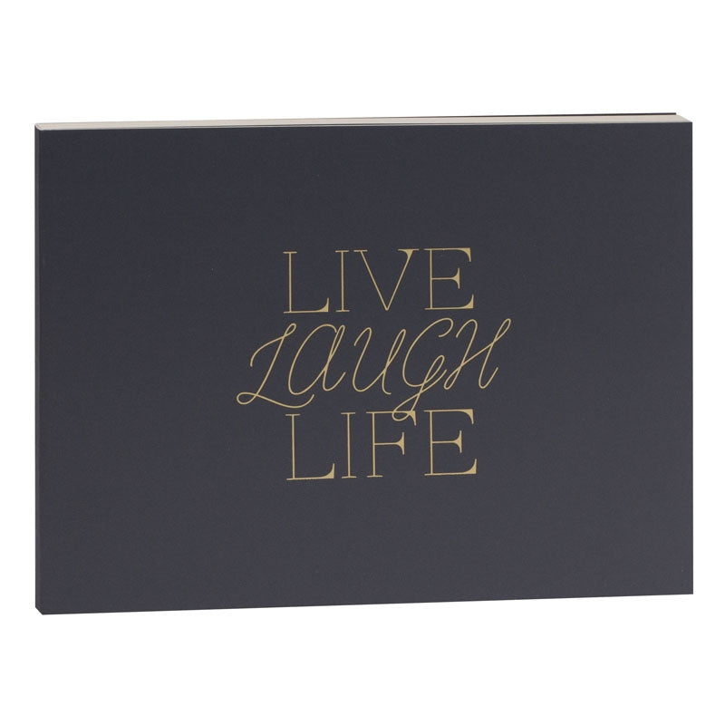 Live Laugh Life - Guest book - Artebene