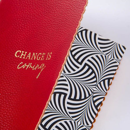 Cuaderno Majoie DIN A5 - Change Is Coming- Rojo