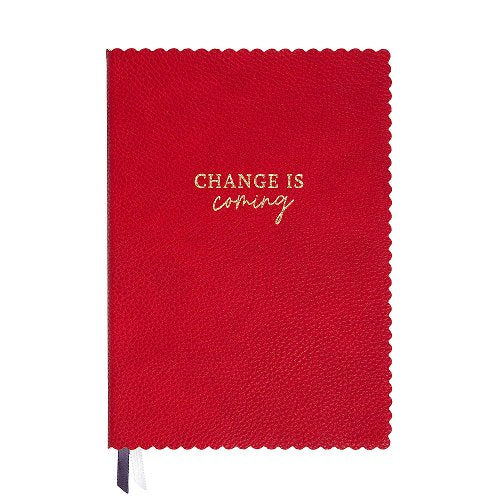 Cuaderno Majoie DIN A5 - Change Is Coming- Rojo