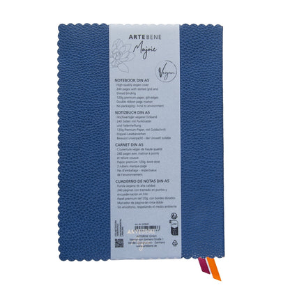 Cuaderno DIN A5 Majoie - Bicicleta Azul
