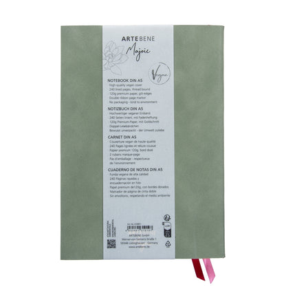 Cuaderno Majoie DIN A5 - Soemthing - Verde