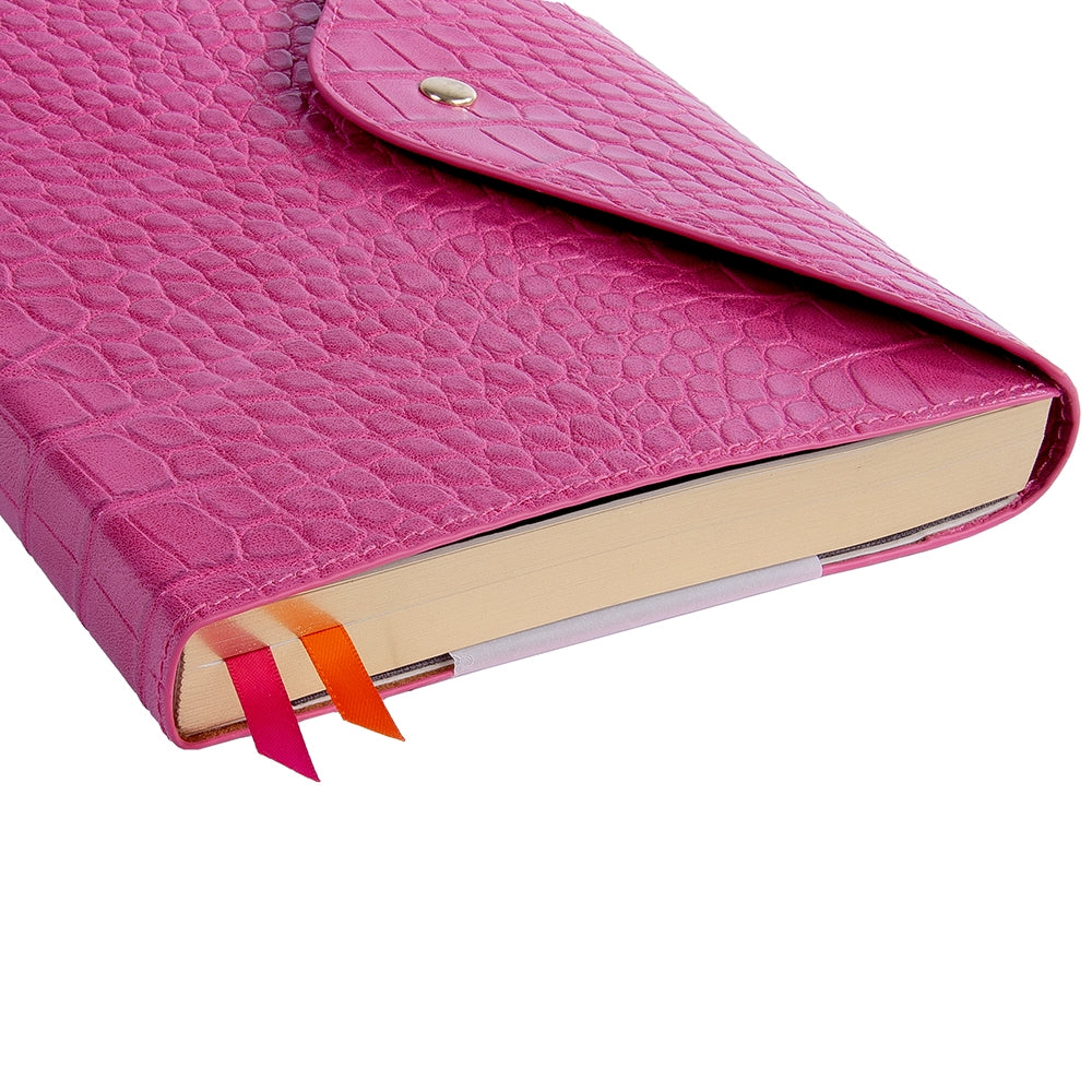 Cuaderno Majoie DIN A5 - Cocodrilo Fucsia