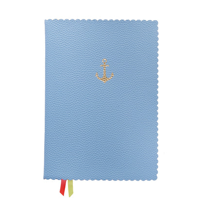 Cuaderno DIN A5 Majoie - Ancla azul