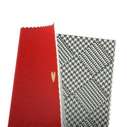Golden Heart Vegan Leather Notebook - A5