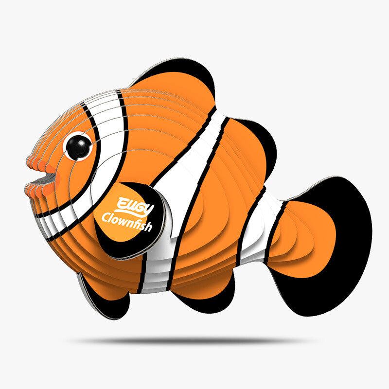 Clownfish - Eco-Friendly 3D  Paper Puzzle - Eugy  037