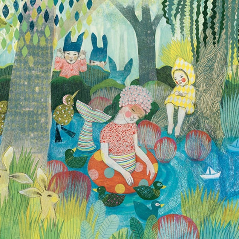 Fiesta en el río - Rompecabezas de la galería