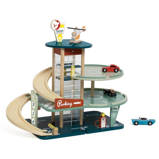 Wooden Vintage Parking