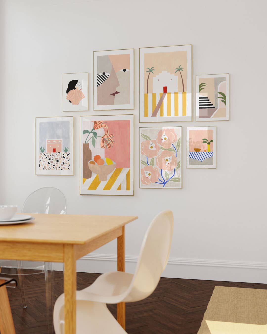 Women Roses - Art Print - Poster