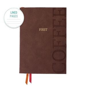 But first coffee - Majoie DIN A5 Notebook - Artebene