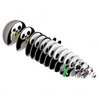 Panda - Eco-Friendly  3D Paper Puzzle - Eugy 013