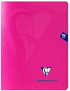 Clairefontaine Mimesys Séyès Notebook - Pink - Small