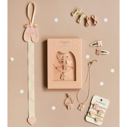 Conjunto de peinado y joyas de ballet
