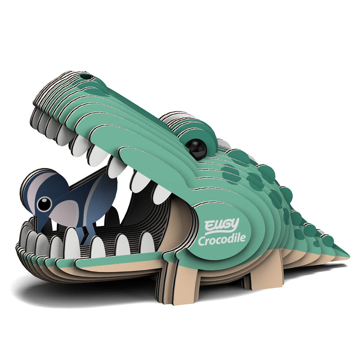 Cocodrilo - Rompecabezas de papel 3D ecológico - Eugy 029