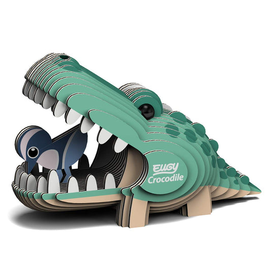 Cocodrilo - Rompecabezas de papel 3D ecológico - Eugy 029