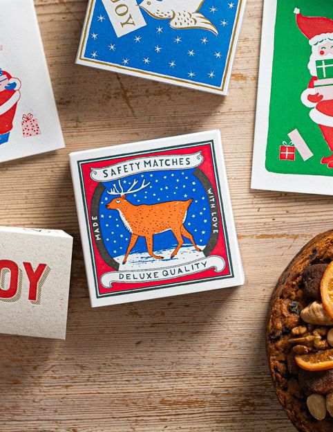 Reindeer Christmas - Christmas Candle Matches