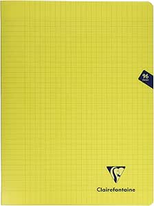 Clairefontaine Mimesys Séyès Notebook - Yellow- Small