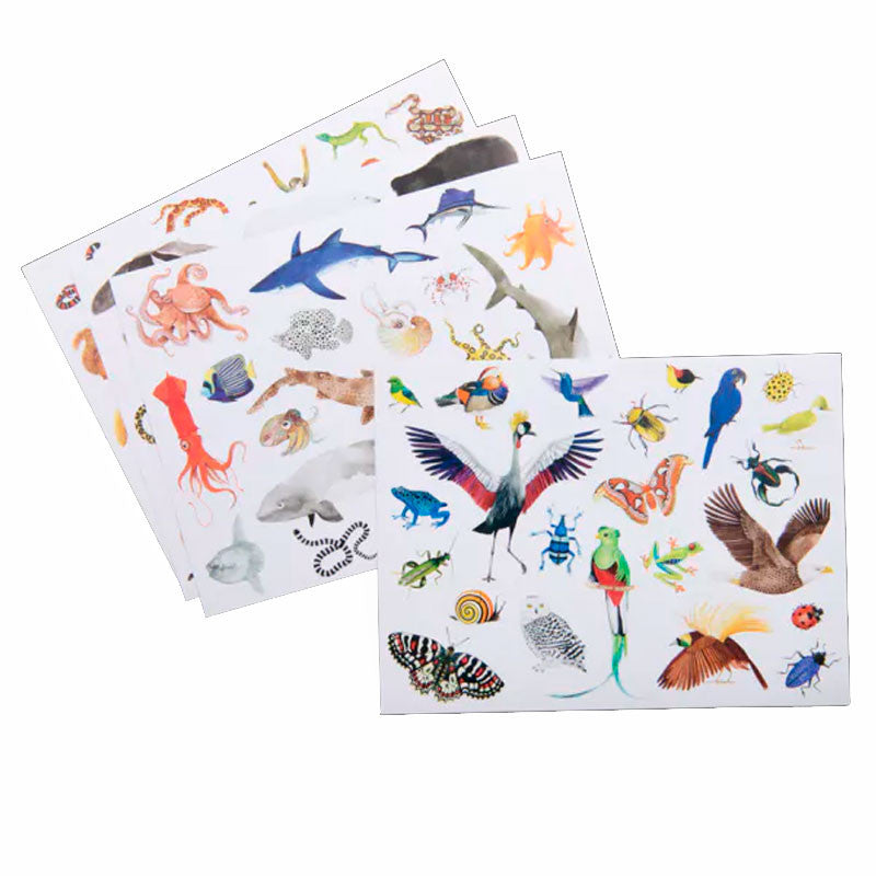 Pegatinas / Stickers - Animales del mundo
