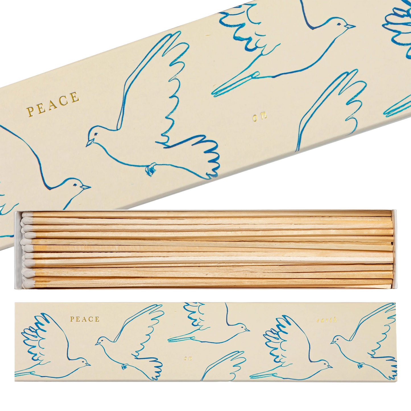 Peace on Earth - Extra Long Candle Matches