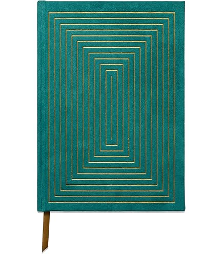 Diario Sudette de tapa dura verde - Designworks