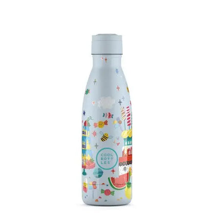 Candy World - Botella isotérmica de acero inoxidable - 350 ml