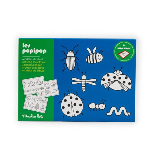 Popipop Refill Pack for KIDYDRAW MOULIN ROTY - Kidywolf