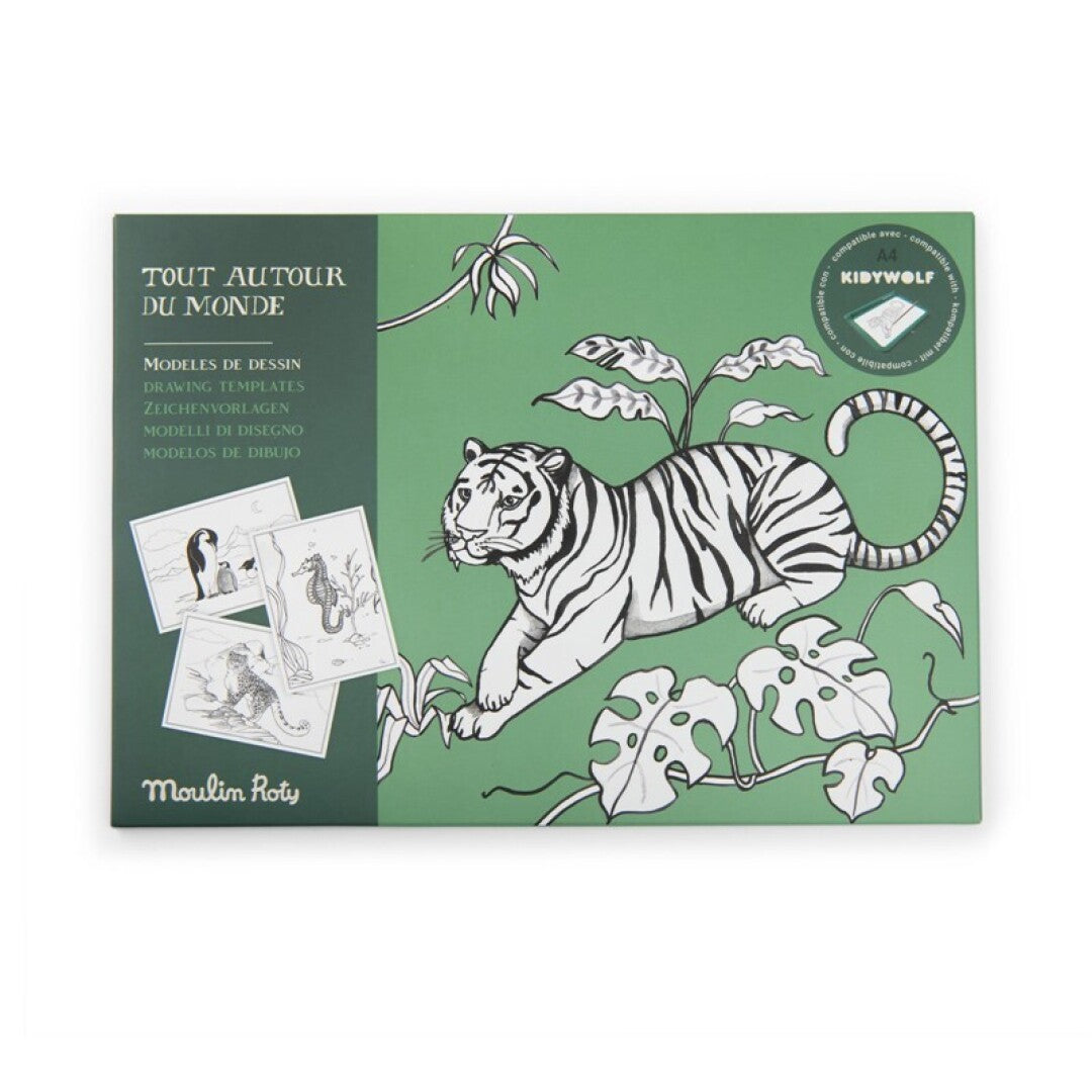 Autour du Monde Refill Pack for KIDYDRAW MOULIN ROTY - Kidywolf