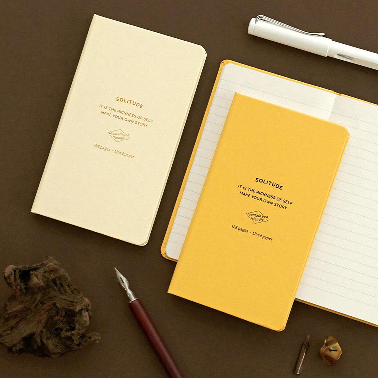 Cuaderno Handy Solitude 02 Amarillo