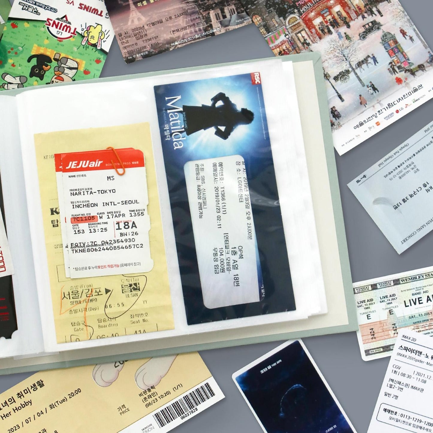 Album Momentos y Tickets 04
