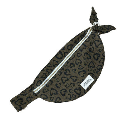 Riñonera Leo Khaki para niños
