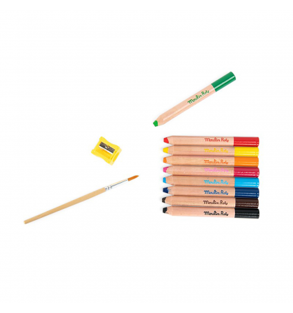 Lápices de colores 3 en 1