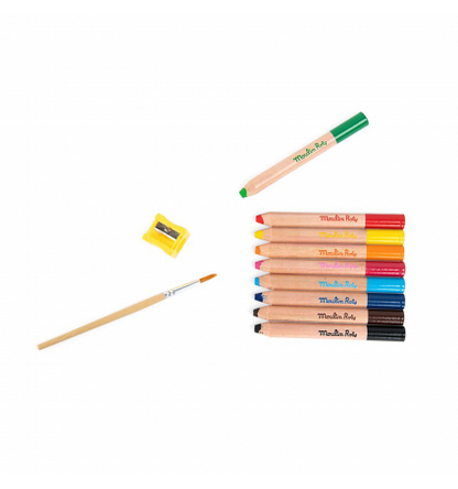 Lápices de colores 3 en 1