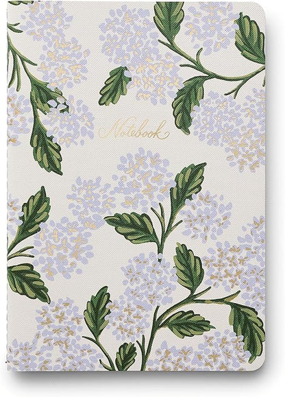 Hydrangea - Set of 3 Ruled Pages Notebooks - Rifle Paper Co