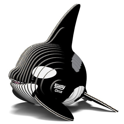 Orca - Eco-Friendly 3D Paper Puzzle - Eugy 020
