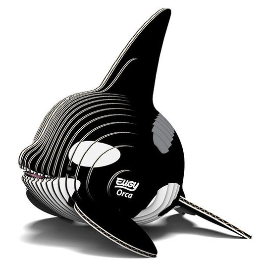 Orca - Eco-Friendly 3D Paper Puzzle - Eugy 020