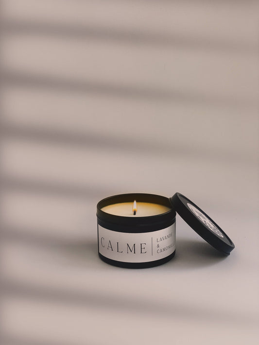 “Calm” Scented Candle - Lavender & Chamomile