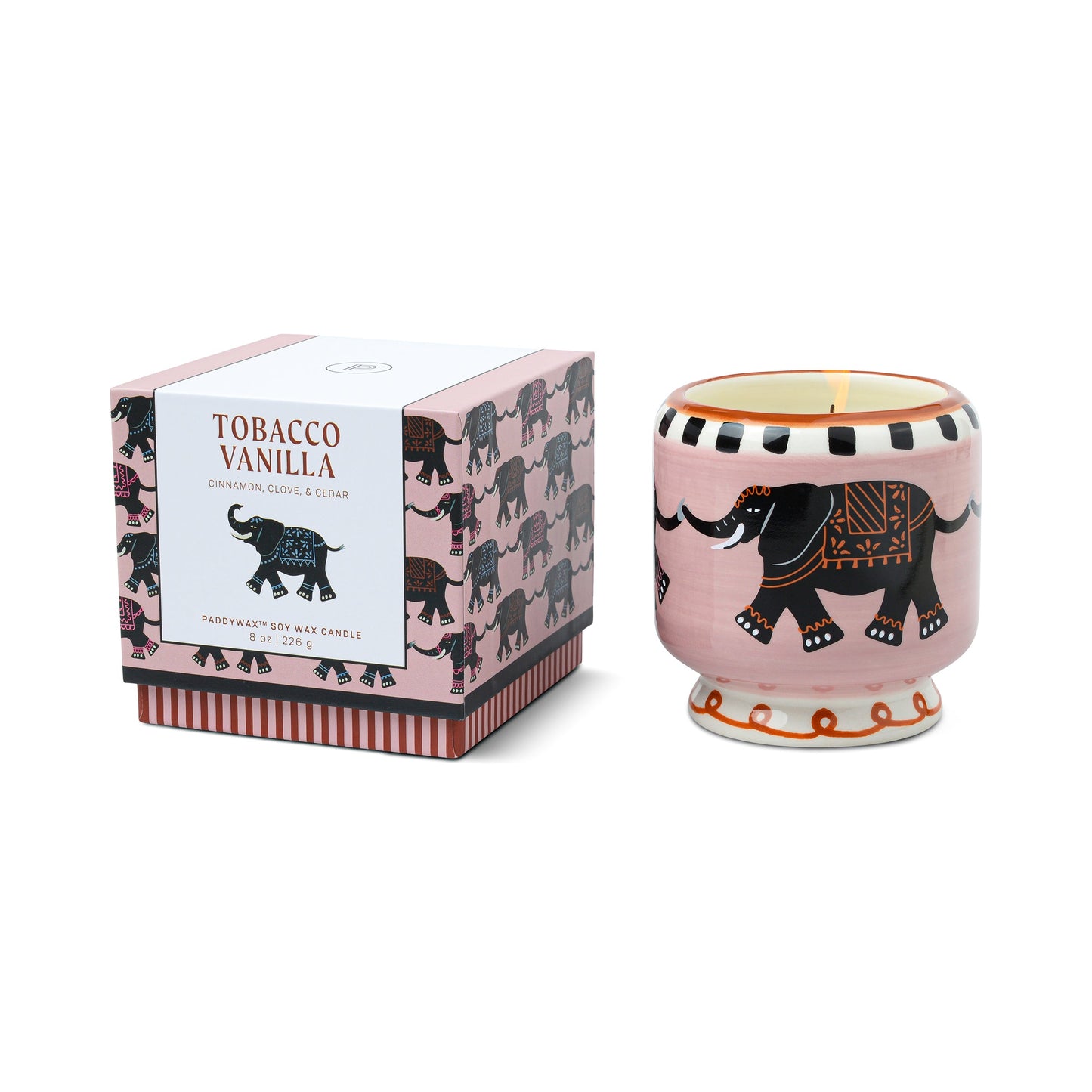 Vela perfumada de cerámica corazón - Vainilla y palisandro