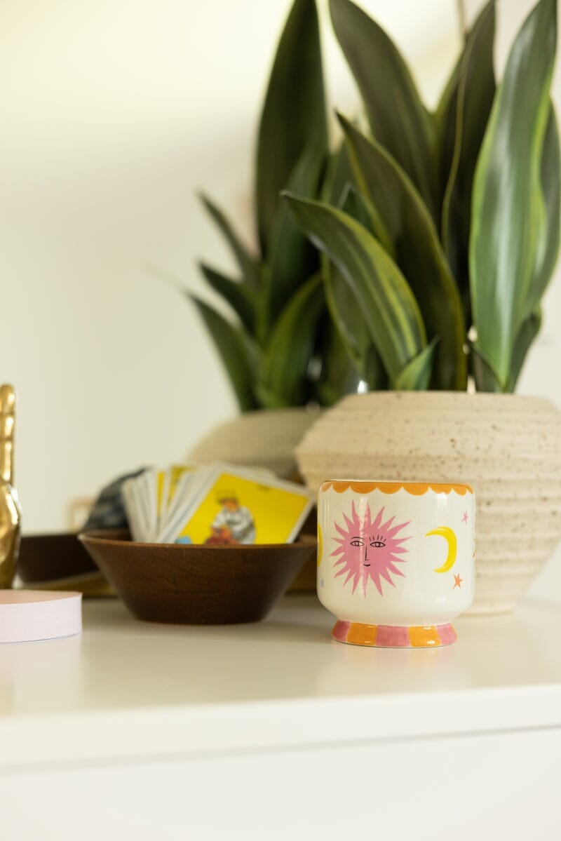 Sun Ceramic Scented Candle - Orange Blossom  (A Dopo Collection)
