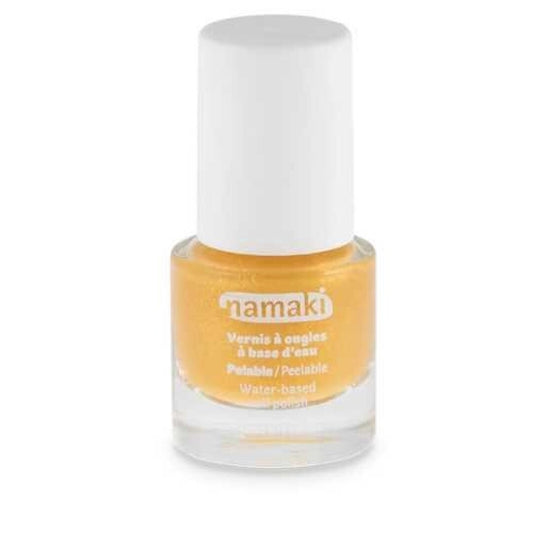 Gold  Water -Based Nail Polish - Namaki