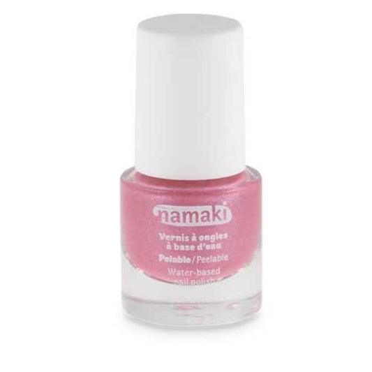 Glitter Pink Water-Based Nail Polish - Namaki