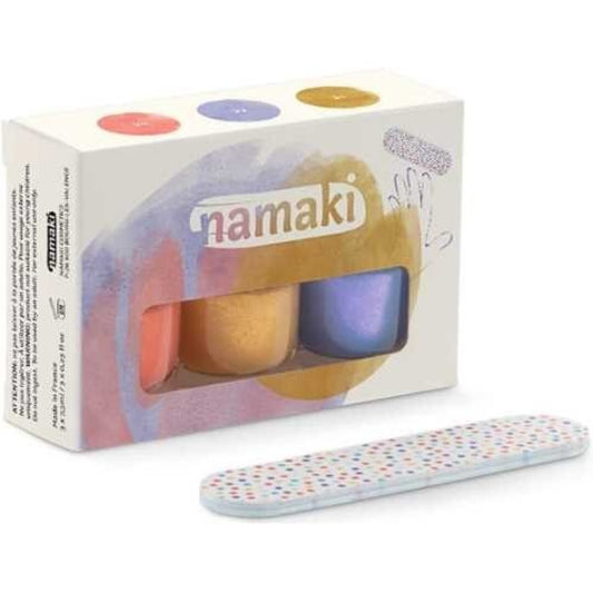 3 Set - Kids Water-based Nail Polish - Sunset