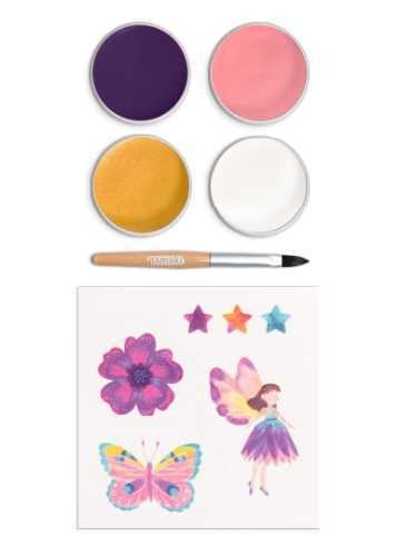 4 Colors - Butterfly Face Paint Kit - Namaki