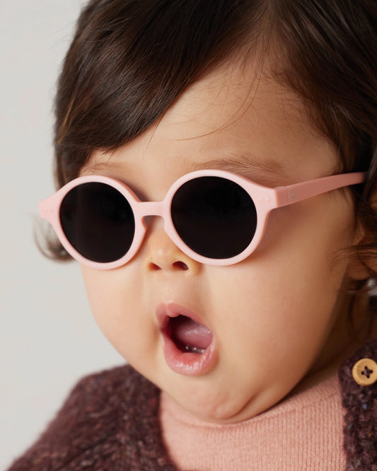 Izipizi Baby Sunglasses #D (0-9 months) - Pastel Pink