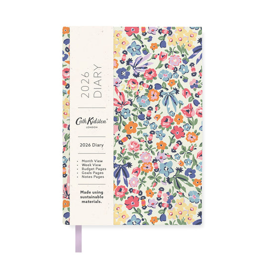 2026 Cath Kidston Floral Pocket Planner (A6)